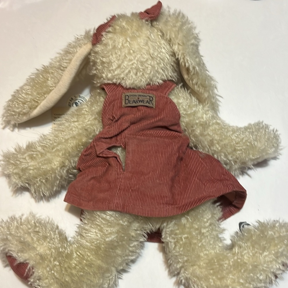Adorable Plush Bunny with Pink Outfit - Picture 3 of 6